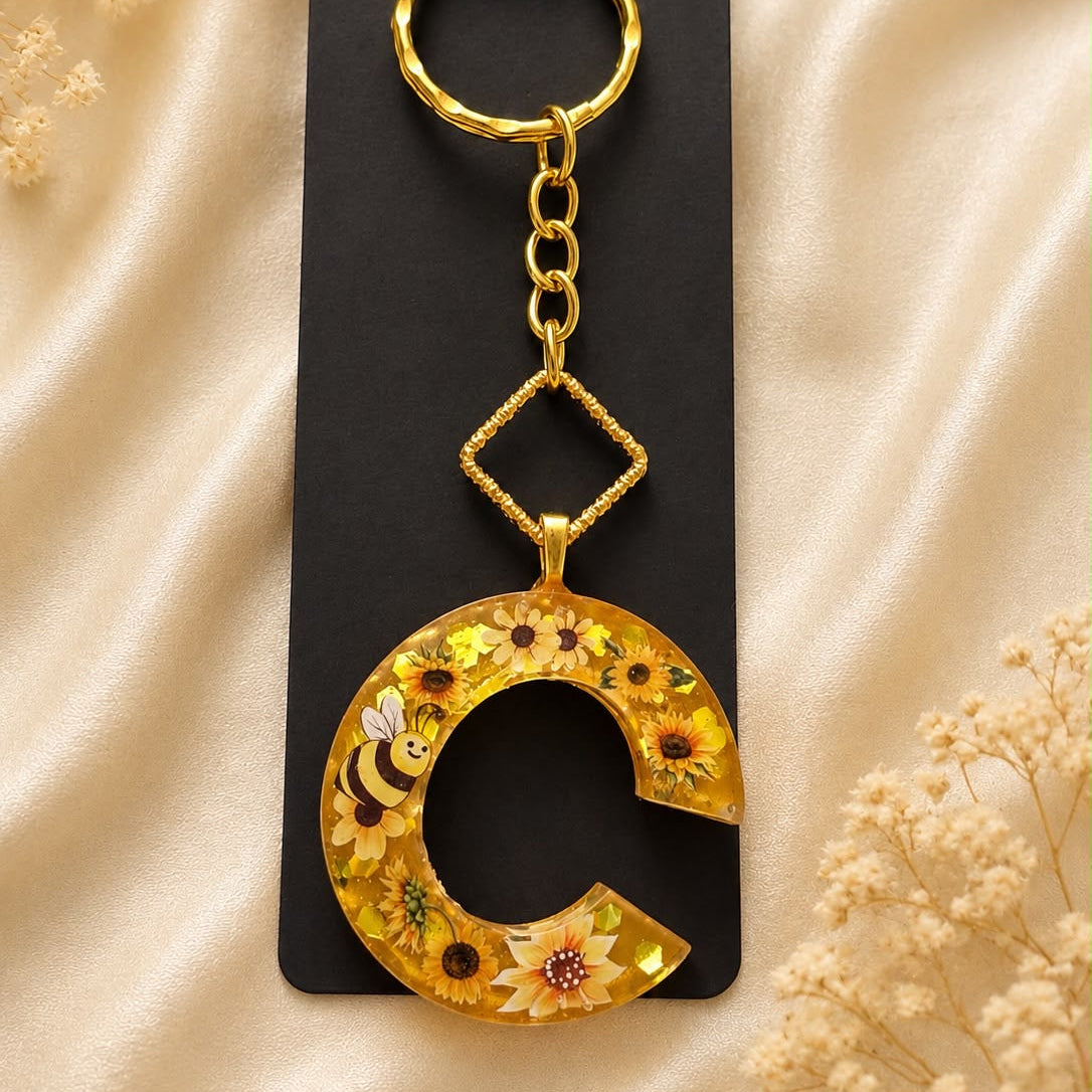 Letter Keyrings