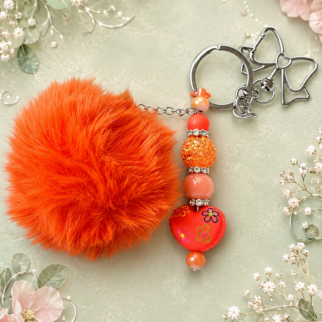 Pom Pom Bag Charms